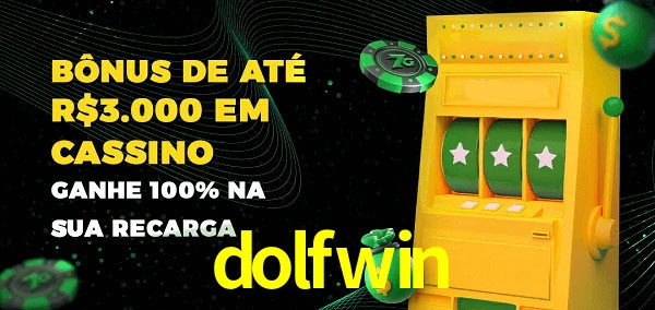 dolfwin melhor bônus de depósito